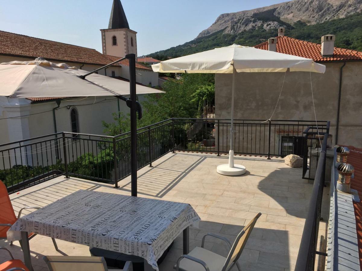 Apartment Kreso Baška Exterior foto